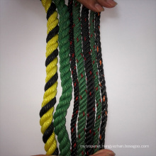 Recycled twist rope for fishing